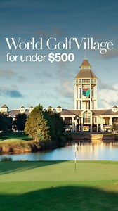Comment VILLAGE and we’ll send over the info 👇⛳️ The package: 🏨 2 Nights at Renaissance World Golf Village 🏌️‍♂️ 1 Round on King & Bear Course 🏌️‍♂️ 1 Round on Slammer & Squire Course 💸 From $435pp Interested in securing this incredible price? It's always quick and simple with Golf Tours. Check out this deal on our website: https://www.golftours.com/en-us/resorts/the-renaissance-resort-at-world-golf-village | golftours.com