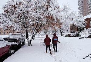 Capitol view as Washington braces for snow storm and US states declare emergency