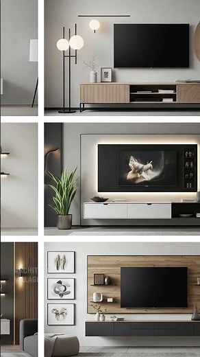 Transform Your Living Room! ✨ Modern TV Unit Designs