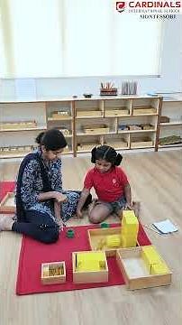 Montessori Decimal System Dynamic - Part | Golden Beads Activity for Early Math