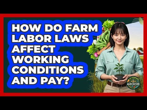 How Do Farm Labor Laws Affect Working Conditions And Pay? - The World of Agriculture