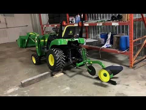 JD 2305 with Restored Brinly 1200 Plow