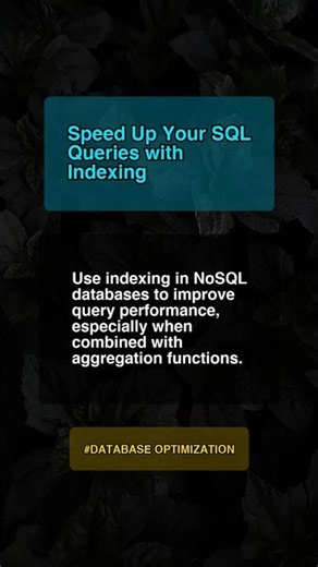 Speed Up Your Sql Queries With