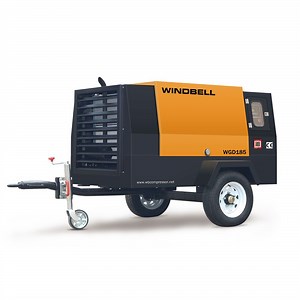 [Hot Item] 185cfm Diesel Portable Engine Driven Air Compressor
