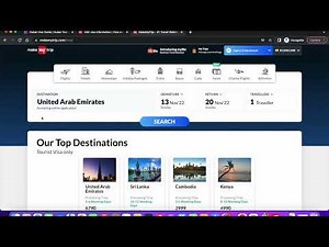 How to apply for UAE tourist visa | Dubai Visa | Documents required | Form Filling | Makemytrip