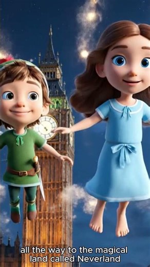 Peter Pan & his Friends | Bedtime Story for Kids | Sleepy Twinkles, kids night storie fantasy story