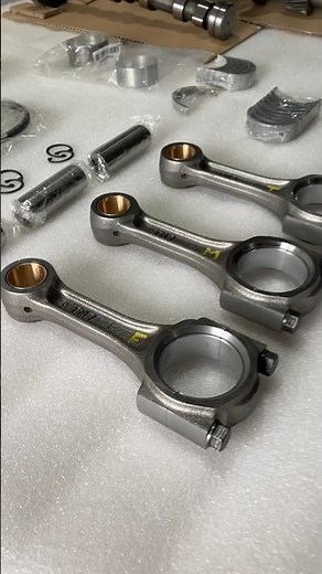 Diesel Engine Assembly Preparation - Yanmar 3 Cylinder Engine Rebuild #shorts #diesel #rebuild