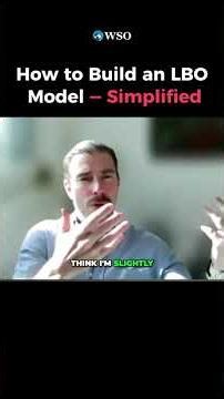 👀 LBO Modeling Explained by an Ex-Banker