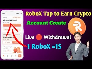 RoboX tap to earn crypto | New mining app | Free Crypto airdrop | RoboX account explain |