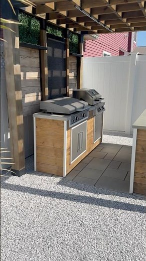 Build your own BBQ Island #outdoorkitchen #bbq #bbqislands #backyardbbq #diybbq #backyarddesign