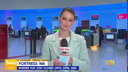 39K views · 290 reactions | Western Australia's border to Covid-affected states could remain closed until April 2022. #9Today | TODAY | Facebook