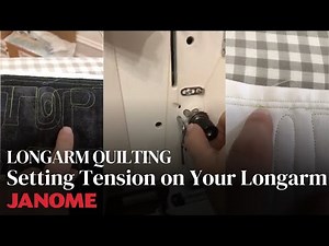 Setting Tension On Your Longarm with Kelley McKenzie