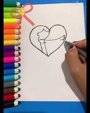 Como desenhar melhores amigas #desenhosfaceislupedroso #easydrawingtutorial #desenhosfaceis