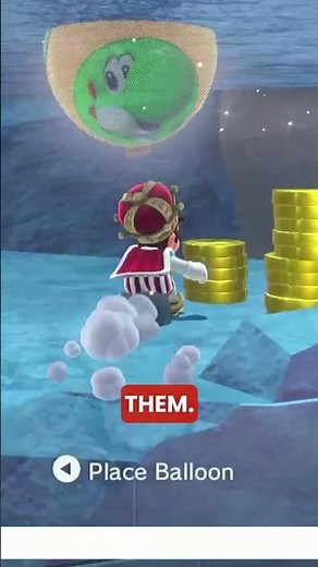 Did You Know You Could Hide Here? | Balloon World Glitch | Super Mario Odyssey