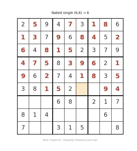 Advanced Sudoku Trick That Solves It in Seconds! 🔥🧩
