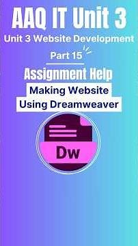 BTEC IT AAQ | Unit 3 Website Dev | "Assignment C - WEBSITE SKELETON Short E - Create CSS