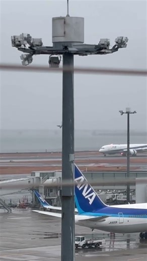 羽田空港ANA機着陸part2 2025.12.14#airplane #haneda