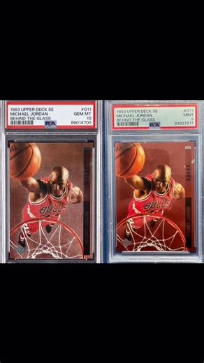 Collectors Question: PSA 10: $10K in Sept 30th 2025 Pop 24 PSA 9: $467 in Dec 22nd 2025 Pop 184 same Michael Jordan card . The premium reflects extreme top population scarcity, not a linear jump in visual quality. Do you think a PSA 10 is worth the huge increase or would you rather have 21 PSA 9’s? | JoJo Dominic Contino