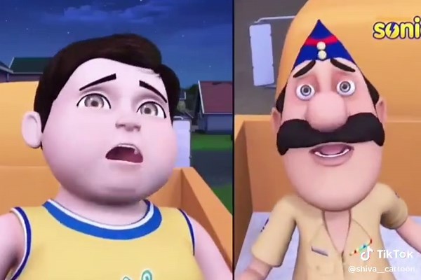 SHIVA CARTOON PART 2 || video cutting the grass and weeds and weeds in a #verlforyoupage