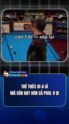 THỂ THỨC BI-A GÌ MÀ CÒN HAY HƠN CẢ POOL 9 BI ???