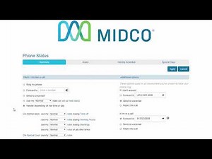 The Incoming Call Manager Summary Tab on the CommPortal