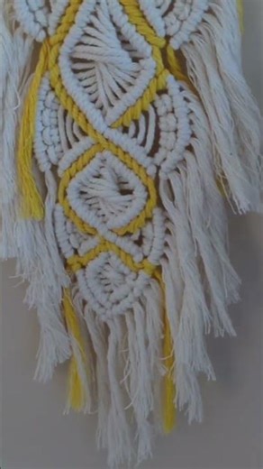 Macrame wall decor