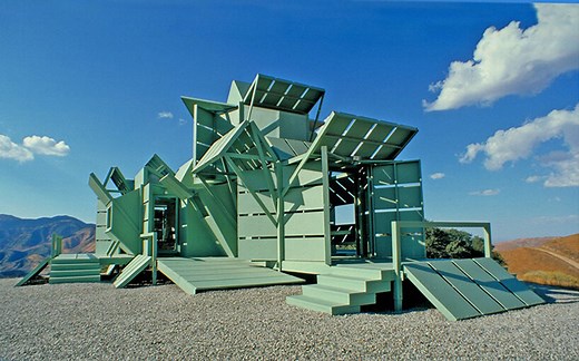 michael jantzen's 'm-house' is a radical retreat with multiple configurations