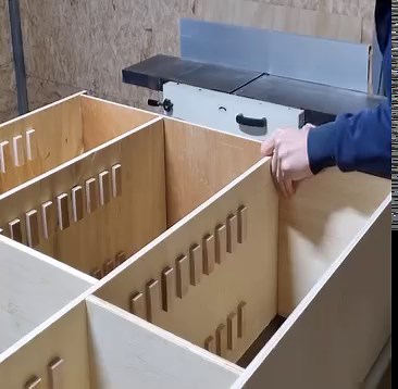 73K views · 387 reactions | Tool storage cabinet able to adjust the spacing of shelves | Woodworking Tools | Facebook