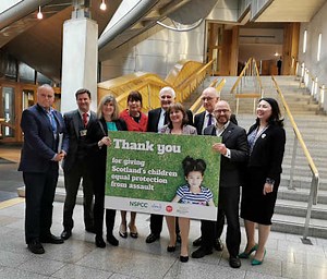 Scotland takes ‘historic step’ with ban on smacking