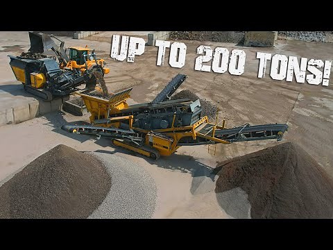 CRUSHING up to 200 TPH of CONCRETE with IRON