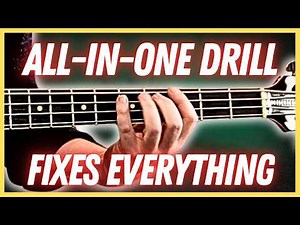 Do This Bass Drill For 10 Minutes A Day To Fix Everything | FREE PDF