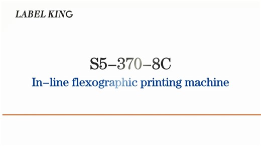 8Color In-line flexographic printing machine
