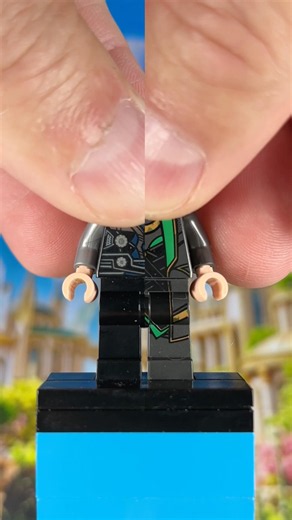 Thor vs. Loki LEGO Marvel Minifigures #lego