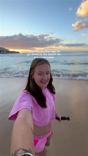 Experience the Magic of a Sunrise Swim at Bondi Beach