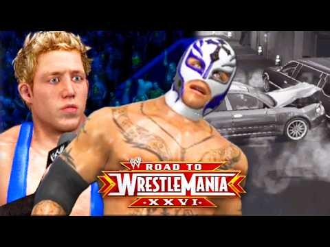WWE SmackDown vs. Raw 2011 - Swagger Caught in 4K! - Rey Mysterio Road to WrestleMania