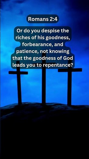 Jesus Saves | Romans 2:4 | Daily Bible Verse