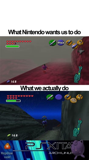 what nintendo wants us to do vs what we actually do #shorts