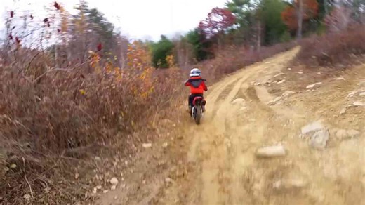 Dirtbike Logan 5 Year Old No Training Wheels XR50 CRF50 Mudding Off road ATV dirt bike