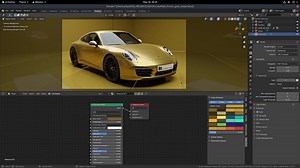 Blender调色板着色插件真的太强了！Colormate一键修改颜色！