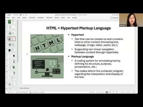 Session 42: Source Code and Web Page Accessibility