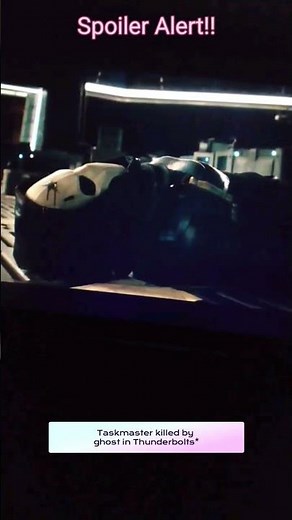 taskmaster death in #thunderbolts #thunderboltsspoilers #taskmaster