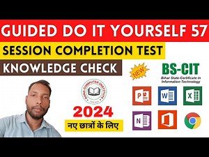 GUIDED DO-IT-YOURSELF SESSION 57 | BS-CIT SESSION 29 [HINDI]