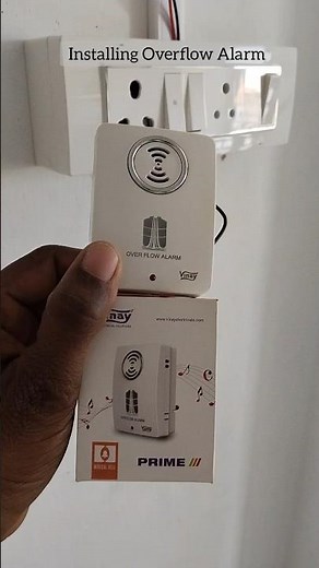 Installing Water Overflow Alarm | #overflow #Water #Alarm #electrical