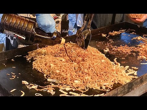 お祭り焼そば屋台