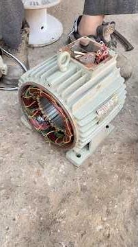 5 HP 3 Phase Full Motor Winding #short #motor #winding #summerofgoals #ytshorts