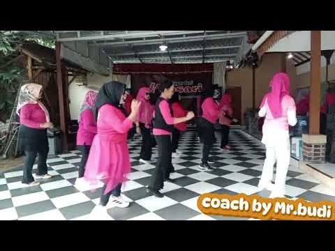 Baila con la Ola line dance#choreo by bee trias(Ina)#demo by Budhi studio