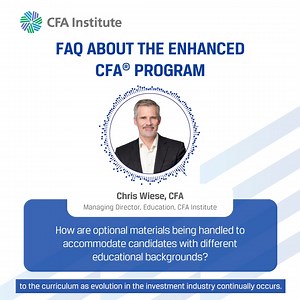The Evolved CFA Program aims at welcoming students from diverse educational backgrounds. Watch the full video here: https://cfainst.is/3K8f5wa | CFA Institute