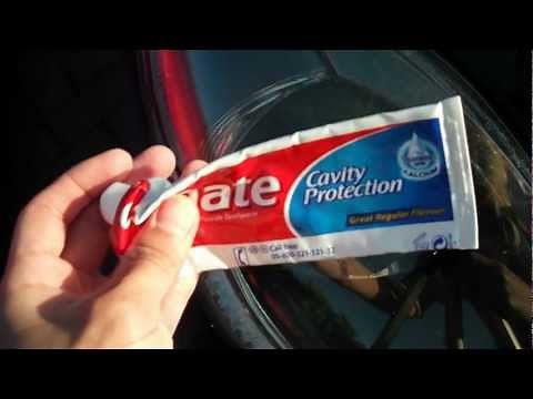 How To Clean Civic Type R Headlights with Toothpaste