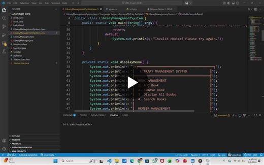 I developed a Library Management System using HTML, CSS, and JavaScript, designed to manage books, members, and transactions through a clean, intuitive, and responsive user interface. The system is… | Ikbal Husain
