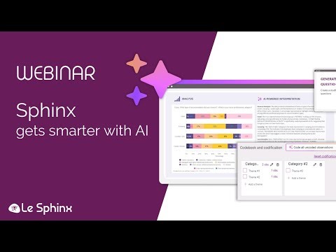 Webinar Sphinx gets smarter with AI